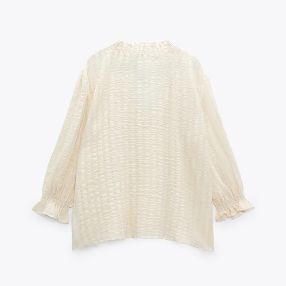 Zara rustic blouse - Picture 4 of 7